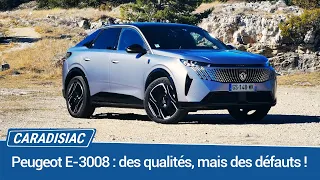 Essai - Peugeot e-3008 (2024) : des qualités, mais des défauts !