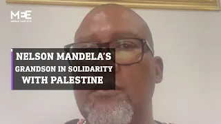 Nelson Mandela’s grandson voices his support for Palestine