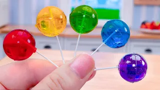 Tasty Lollipop 🍡 Miniature Fruits Lollipop Candy Recipe | Perfect 1000+ Miniature Ideas Mini Cakes