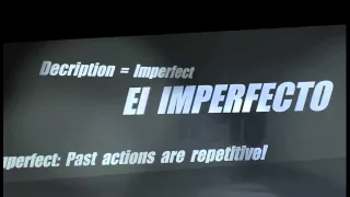 El PRETERITO VS EL IMPERFECTO SONG!
