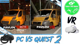 Pavlov Quest 2 vs PC VR