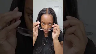 Can't find the lace!😍 Glueless wig install with natural hairline | Hairvivi #shorts #wigtutorial