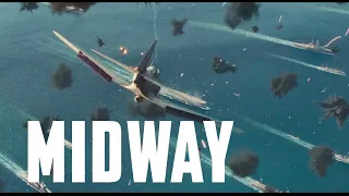 Midway - Midway Air Group Attacking Japanese Fleet - Movie Clip