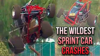 The wildest Sprint Car Crashes (Part 1)