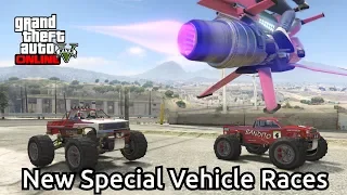 Special Vehicle Races for the RC Bandit, Oppressor Mk2 and Scramjet