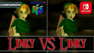 Ocarina of Time Has Horrible Fog & Lighting | N64 vs Switch Comparison