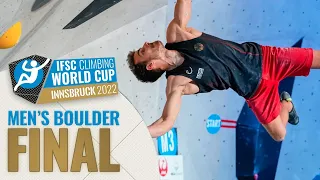 ISFC MEN'S BOULDER World Cup Innsbruck 2022