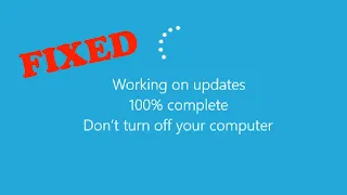 How to Fix the “Windows Updates Stuck at 100” Issue in Windows 10