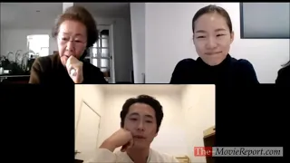 MINARI interview with Steven Yeun, Yuh-Jung Youn 윤여정 , Yeri Han 한예리 - January 2, 2021
