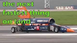 Next Fastest Car Bloodhound SSC to Hit 1000 mph In 2018 | World's Fastest Rocket Car