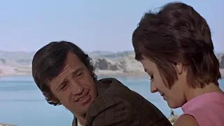 Jean - Paul Belmondo et Annie Girardot Un homme qui me plaît  Francis Lai 1969