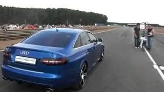 Audi rs6 Evotech vs Nissan Gtr stock