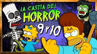 Homero es Poseído por el Mal | La Casita del Horror 9 y 10 🎃 LOS SIMPSON