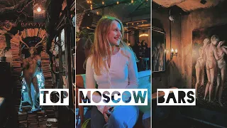 5 TOP BARS TO VISIT IN MOSCOW // Nightlife in Moscow 2021