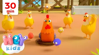 Chick Chick Chick 🐥 | Animal Songs for Kids | HeyKids Nursery Rhymes