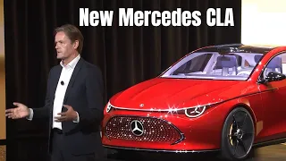 New Mercedes CLA Presentation at Auto China