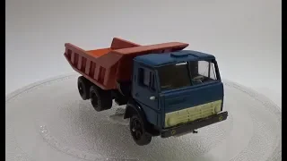 КАМАЗ 5511 САМОСВАЛ - Model 1:43. Made in USSR (моя коллекция)