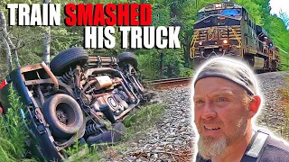 He Disappeared In The Woods After His Truck Was Hit By A Train!