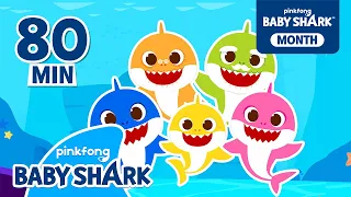 Sing Together with Baby Shark! | +Compilation | Baby Shark Doo Doo Doo | Baby Shark Official