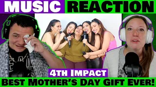 Wind Beneath My Wings - 4th Impact &  Their Momma Sing Together REACTION @4THIMPACTMUSIC