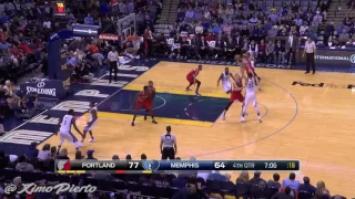 Portland Trail Blazers vs Memphis Grizzlies    Dec 8, 2016   NBA