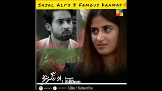 Famous Dramas Of Sajal Aly 😍 #sajalaly #shorts #short #ytshorts