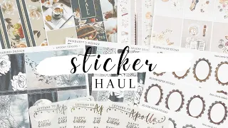 Sticker Haul | Fall Goodies & Restocks!