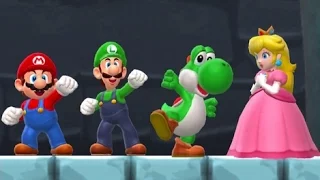 Super Mario Run - All Characters Vs. Bowser (Saving Peach)