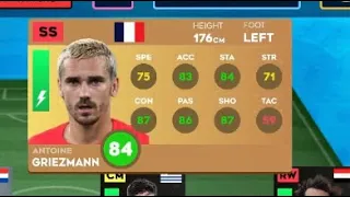 DLS 24 | Nâng cấp Antoine Griezmann 84  | Upgrade Antoine Griezmann 84