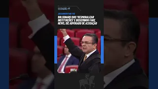 Advogado de acusação contra BOLSONARO discursa no TSE; veja trecho