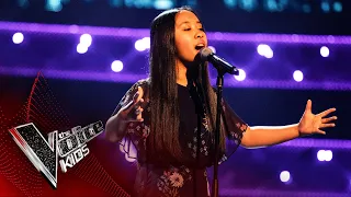 Justine Performs 'Never Enough' | Blind Auditions | The Voice Kids UK 2020