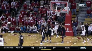 Penn State at Indiana - Men's Basketball Highlights