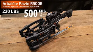 Ravin R500 crossbow - Tutorial and complete presentation of this incredible crossbow !