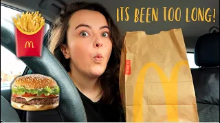 MCDONALDS MUKBANG - FIRST TIME SINCE LOCKDOWN!