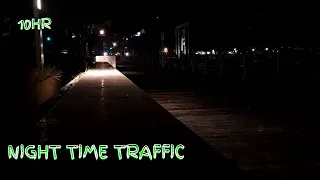 The gentle hum and whooshing of night time traffic 10hr ASMR - sounds to help you sleep or study.