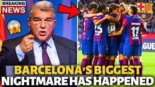 🚨URGENT! CONFIRMED NOW THE WORST NEWS OF THE YEAR! THE FANS ARE CRYING! BARCELONA NEWS TODAY!