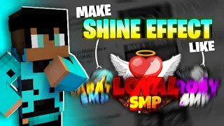 How To Make Shine Effect Like @PSD1 || on SMP Logo!