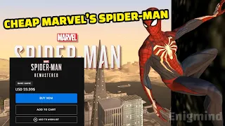 You're too broke to buy Marvel's Spider-man