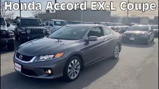 2014 Honda Accord EX-L Coupe Startup, Walkaround, Features