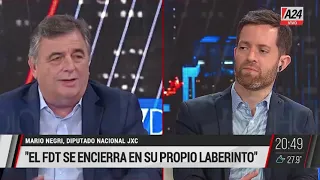 Luis Novaresio mano a mano con Mario Negri - Dicho Esto (24/11/2021)