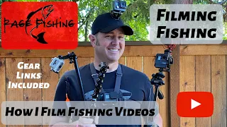FILMING FISHING - How to make fishing videos using GoPro cameras and mounting systems. Gear Links!