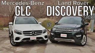 2016 Mercedes-Benz GLC 300 vs 2016 Land Rover Discovery Sport