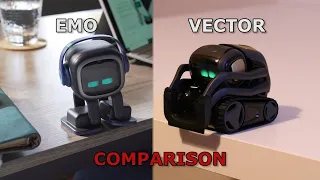Emo The Desktop Robot and Anki Vector Robot Comparison