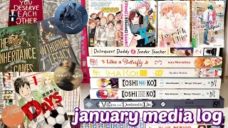 january media log (manga, books, music)