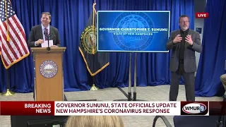 Full video: Governor holds latest COVID-19 briefing for New Hampshire (Sept. 29, 2021)