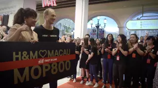 David Beckham meets fans to celebrate H&M’s debut in Macau!