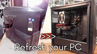 Refreshing an old gaming rig with a new case and GPU - LBC#56