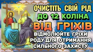 Молитва на ОЧИЩЕННЯ РОДУ ДО 12 КОЛІНА ВІД ГРІХІВ. ВІДМОЛІТЬ ГРІХИ  РОДУ ДЛЯ  ОТРИМАННЯ ЗАХИСТУ