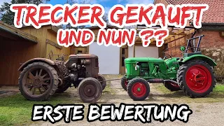 Trecker gekauft und nun ? Die erste Begutachtung. | Vom Rosthaufen zum TÜV.  Knubel#2 Deutz F1l514