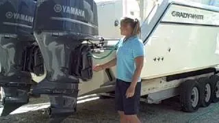 How and why to fresh-water flush your Yamaha Motor.